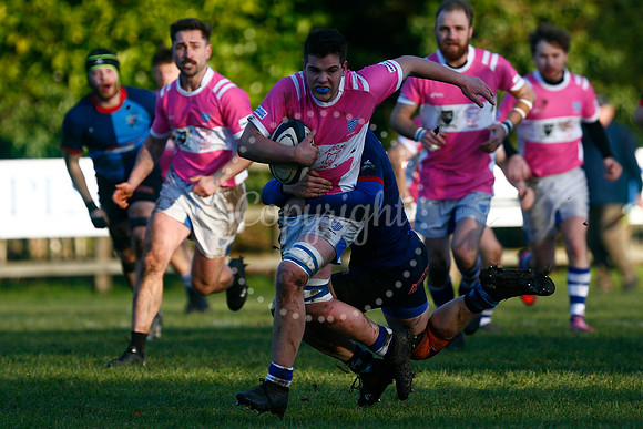 Rugby action from Diss v Fakenham