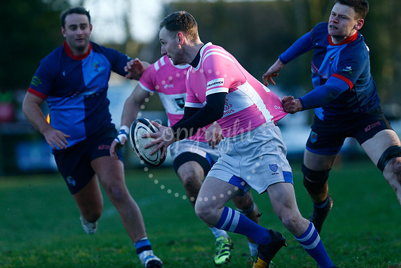 Rugby action from Diss v Fakenham