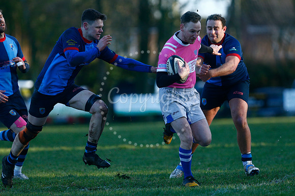 Rugby action from Diss v Fakenham