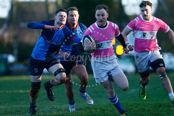 Rugby action from Diss v Fakenham