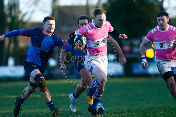 Rugby action from Diss v Fakenham