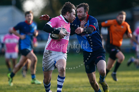 Rugby action from Diss v Fakenham