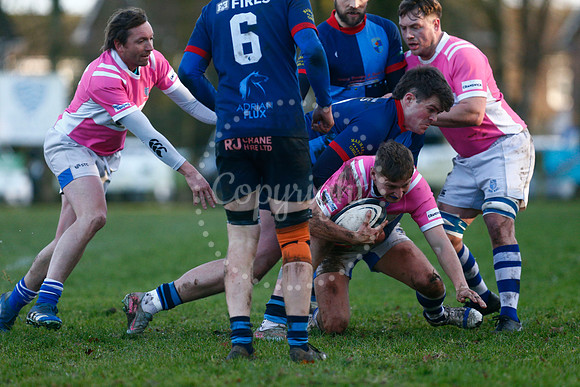 Rugby action from Diss v Fakenham