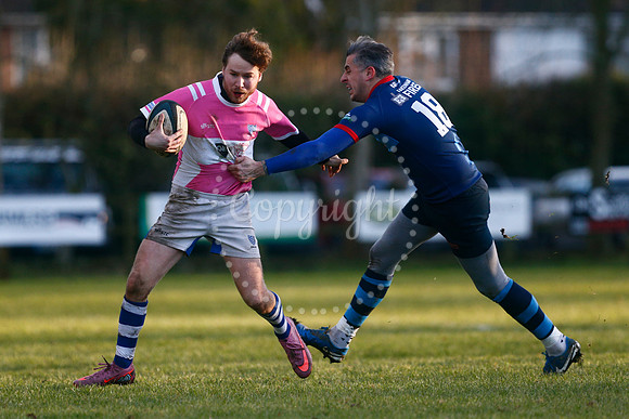 Rugby action from Diss v Fakenham