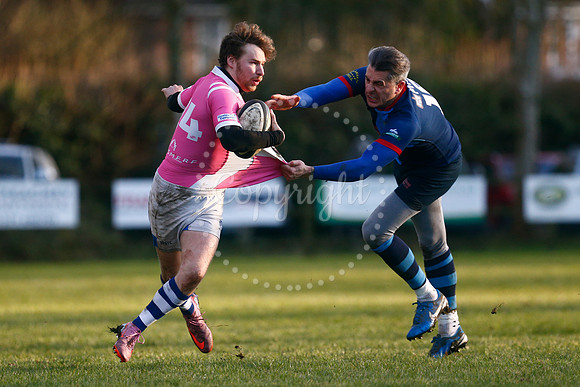 Rugby action from Diss v Fakenham