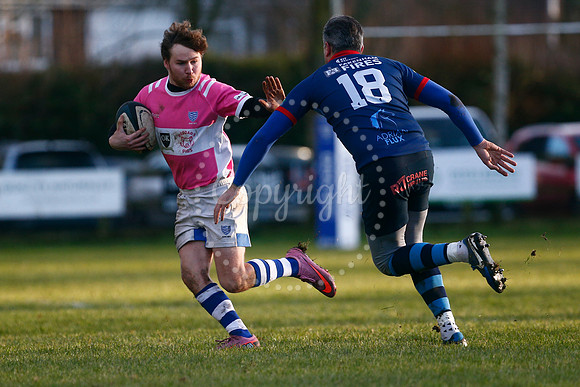Rugby action from Diss v Fakenham