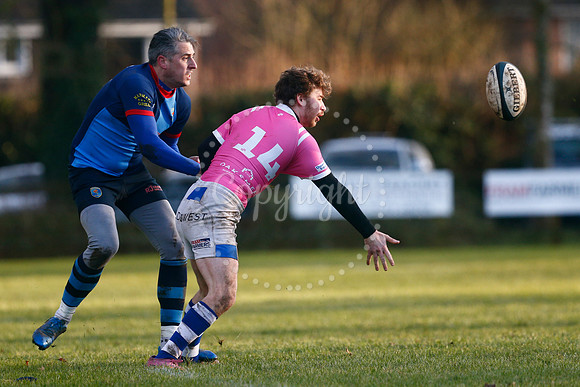 Rugby action from Diss v Fakenham