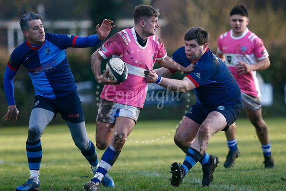 Rugby action from Diss v Fakenham