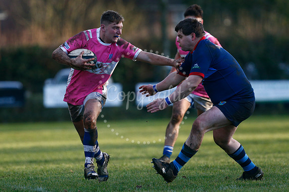 Rugby action from Diss v Fakenham