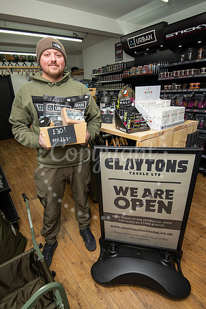 HE Clayton’s Tackle, Queen Street, HaverhillBrad Clayton has