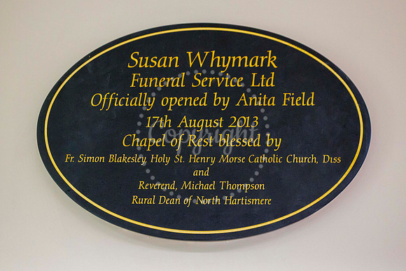 Susan Whymark 30 Years in Funeral Service