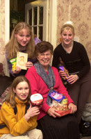 DSC_0001 Grove School give food parcels to pensioners Grove Scho