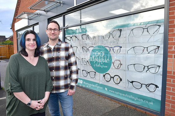 Optique, new opticians opening in Collingham