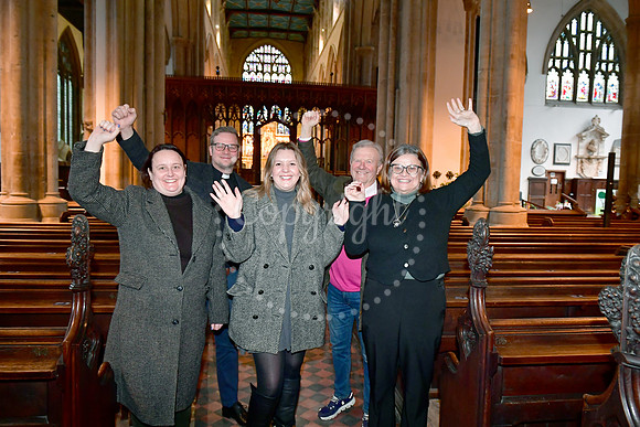 Newark Parich Church off the Heritage at risk register