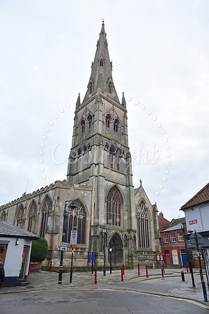 Newark Parich Church off the Heritage at risk register