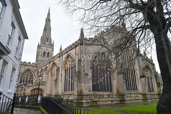 Newark Parich Church off the Heritage at risk register