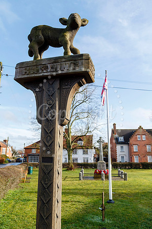Memorial Green in East Harling