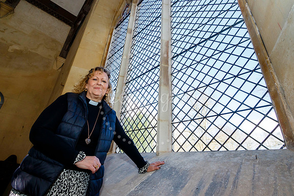St Marys Church, Market Weston window restoration
