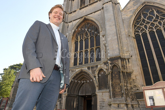 New vicar of St Mary Magdalene Church, Newark.