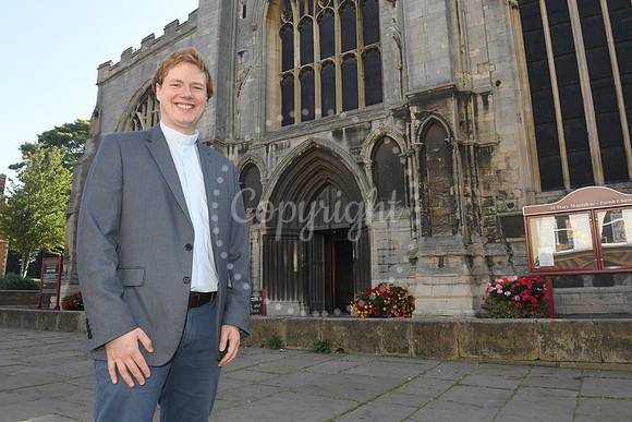 New vicar of St Mary Magdalene Church, Newark.