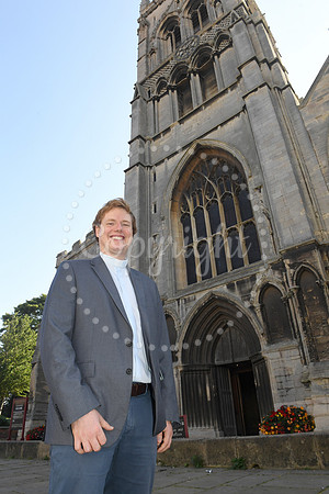 New vicar of St Mary Magdalene Church, Newark.