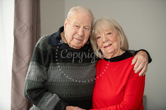 BFP Thompson Walk, Bury St Edmunds,Brian Davies, 98, and Margar