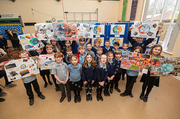 SFP Barningham PrimaryClimate conference at the school. Picture