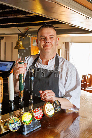 Des Scarborough is the new owner of the Falcon pub in Pulham Mar