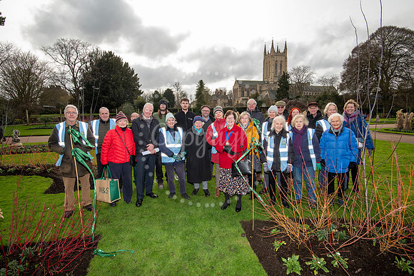 BFP Centre of Abbey Gardens, Bury St EdmundsUnveiling of the ne