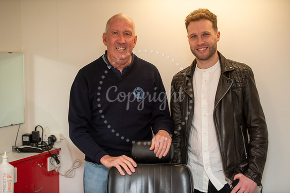 NJ Browns barbers Park Lane, Newmarket Shane Jenkins who is taki