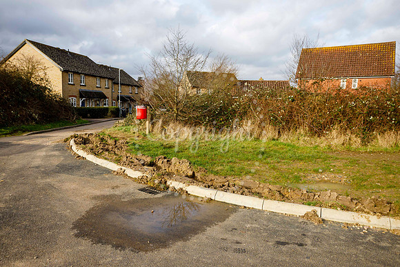 Hill Farm Road in Long Stratton
