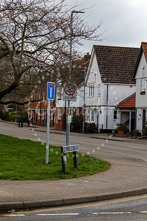 Hill Farm Road in Long Stratton