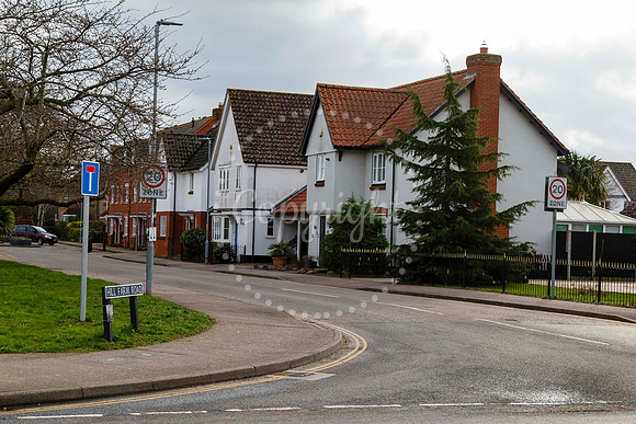 Hill Farm Road in Long Stratton