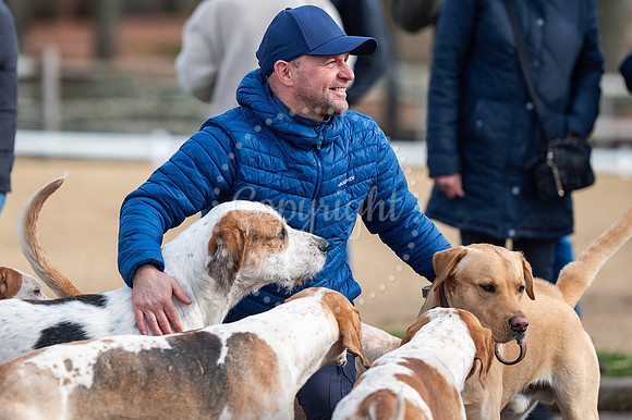 NJ Tattersalls Newmarket Thurlow Hounds meet.Picture by Mark Wes