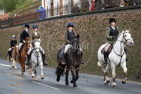 NJ Tattersalls Newmarket Thurlow Hounds meet.Picture by Mark Wes
