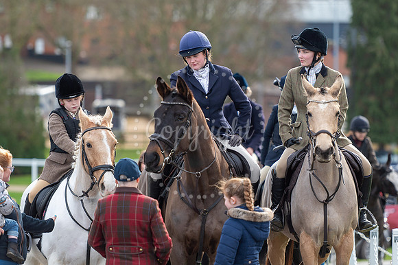 NJ Tattersalls Newmarket Thurlow Hounds meet.Picture by Mark Wes