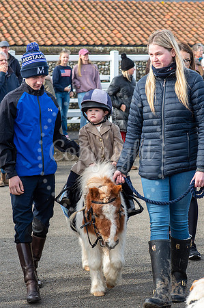 NJ Tattersalls Newmarket Thurlow Hounds meet.Picture by Mark Wes