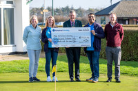 NJ Newmarket Golf ClubCheque presentation £20k to Alzheimer’