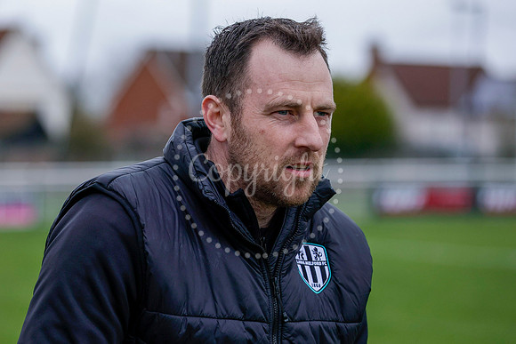 Long Melford FC manager Martin McConnell