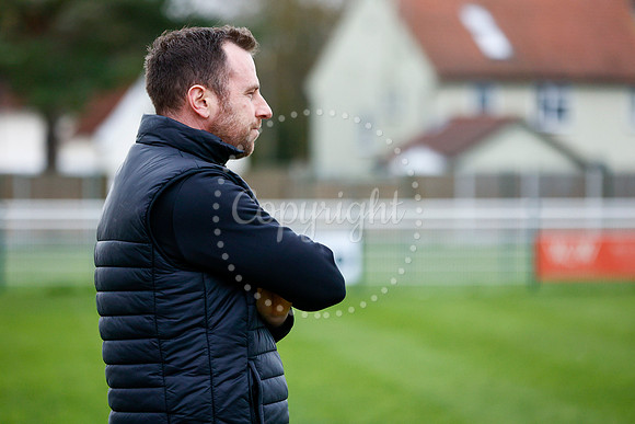 Long Melford FC manager Martin McConnell