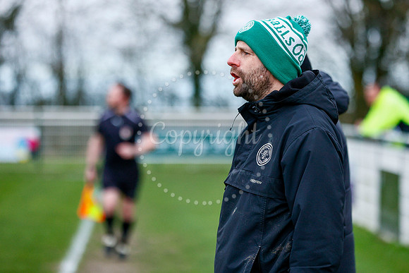 Framlingham Town FC manager Liam Abraham