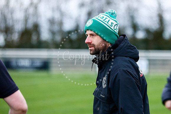 Framlingham Town FC manager Liam Abraham