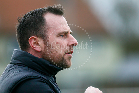 Long Melford FC manager Martin McConnell