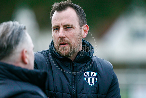 Long Melford FC manager Martin McConnell