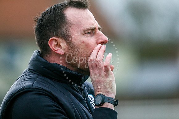 Long Melford FC manager Martin McConnell