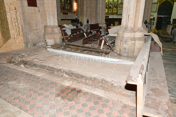 Newark Parish Church heritage work