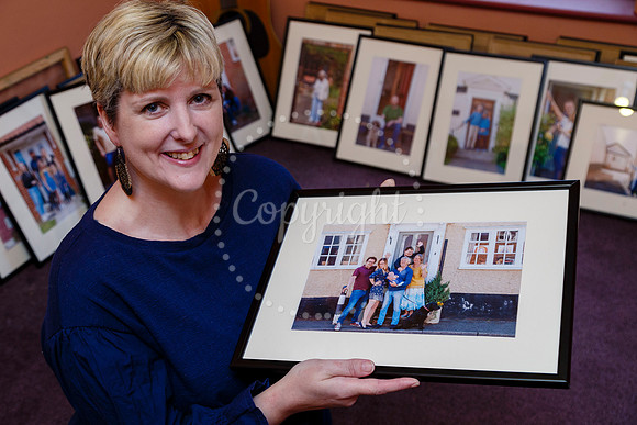 Wendy Aiken, is holding an exhibition at The Bank of Covid pictu