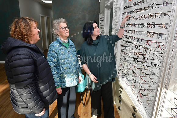 Optique opticians, opening day