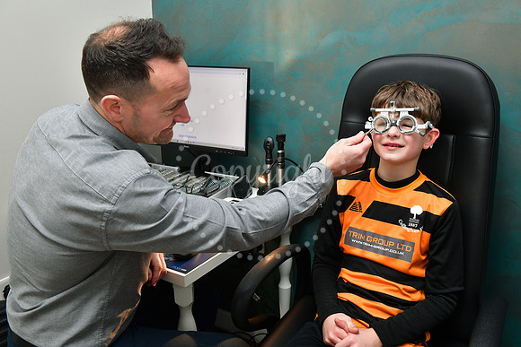 Optique opticians, opening day