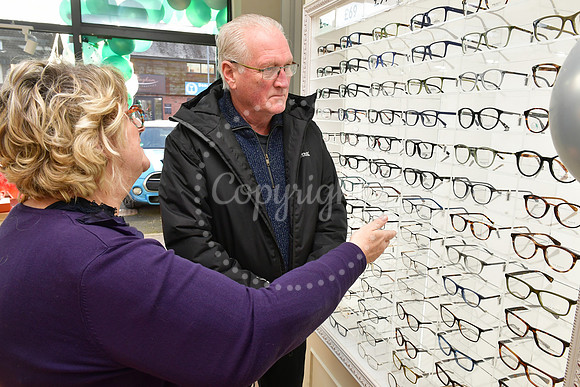 Optique opticians, opening day